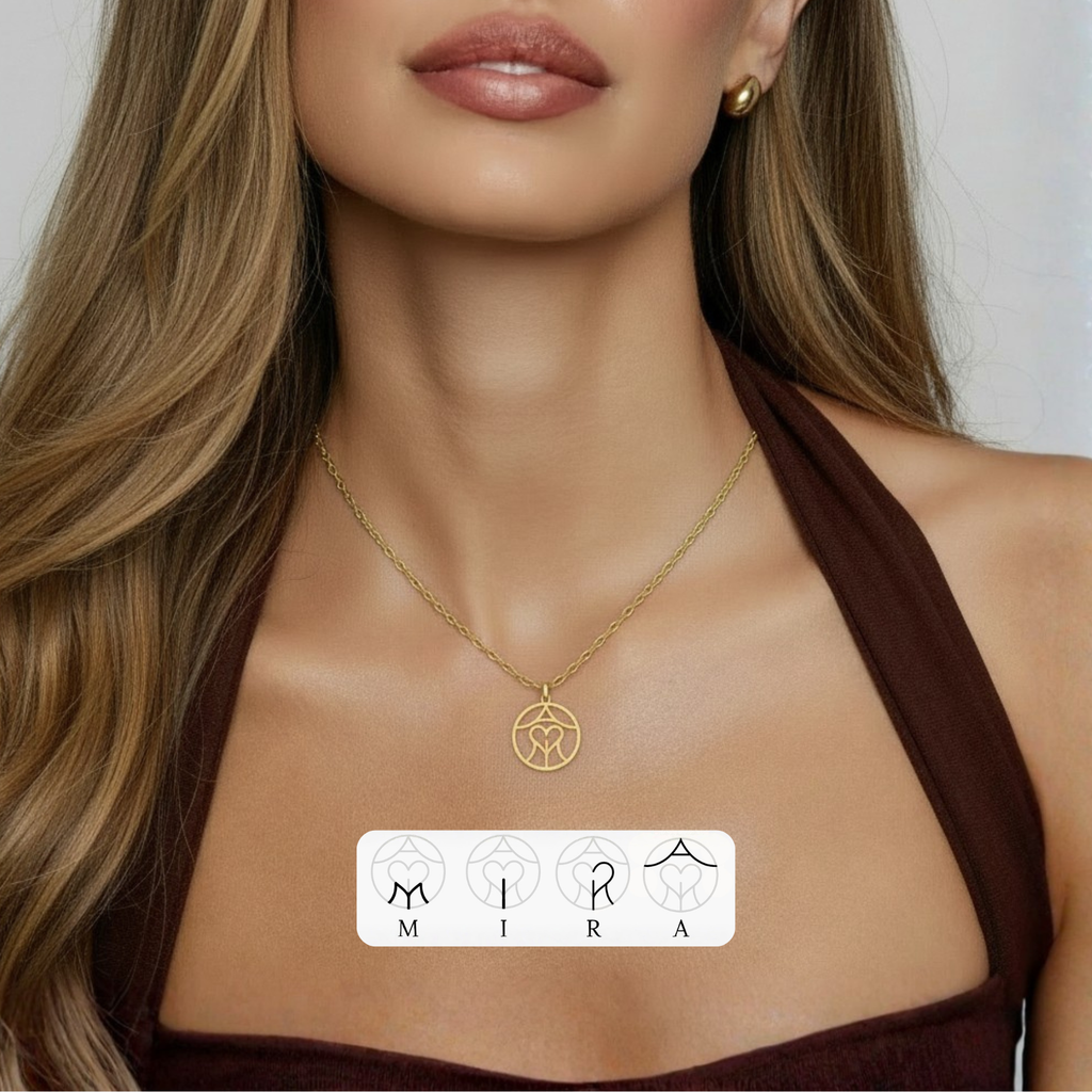 Personalisierbare Monogramm Namens-Kette