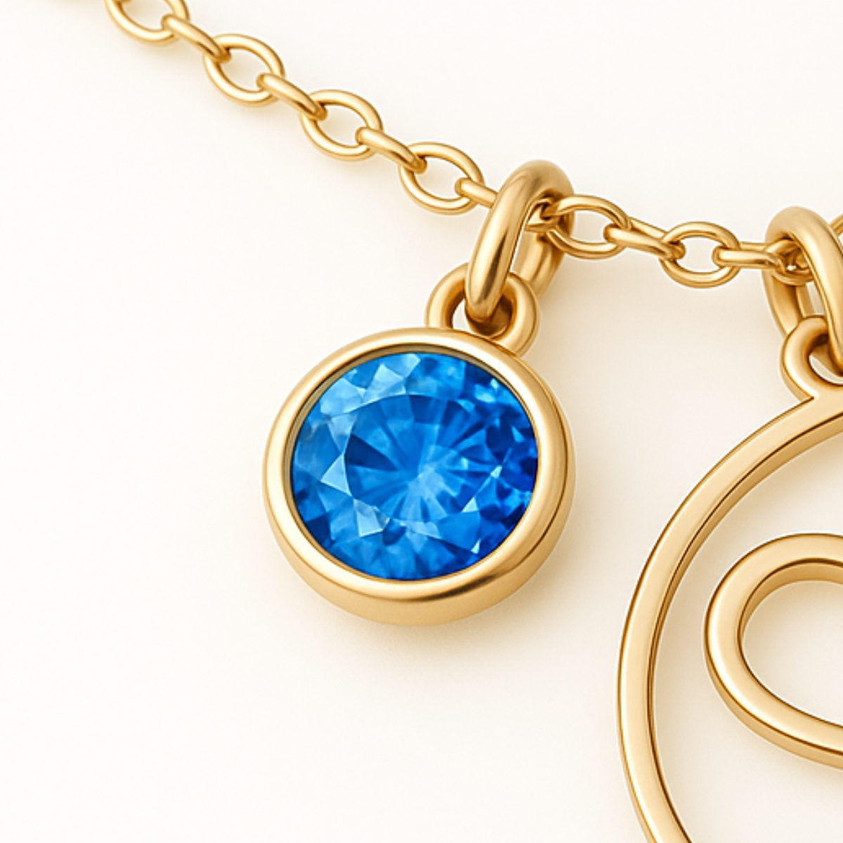 Geburtsstein Anhänger (Abnehmbar)