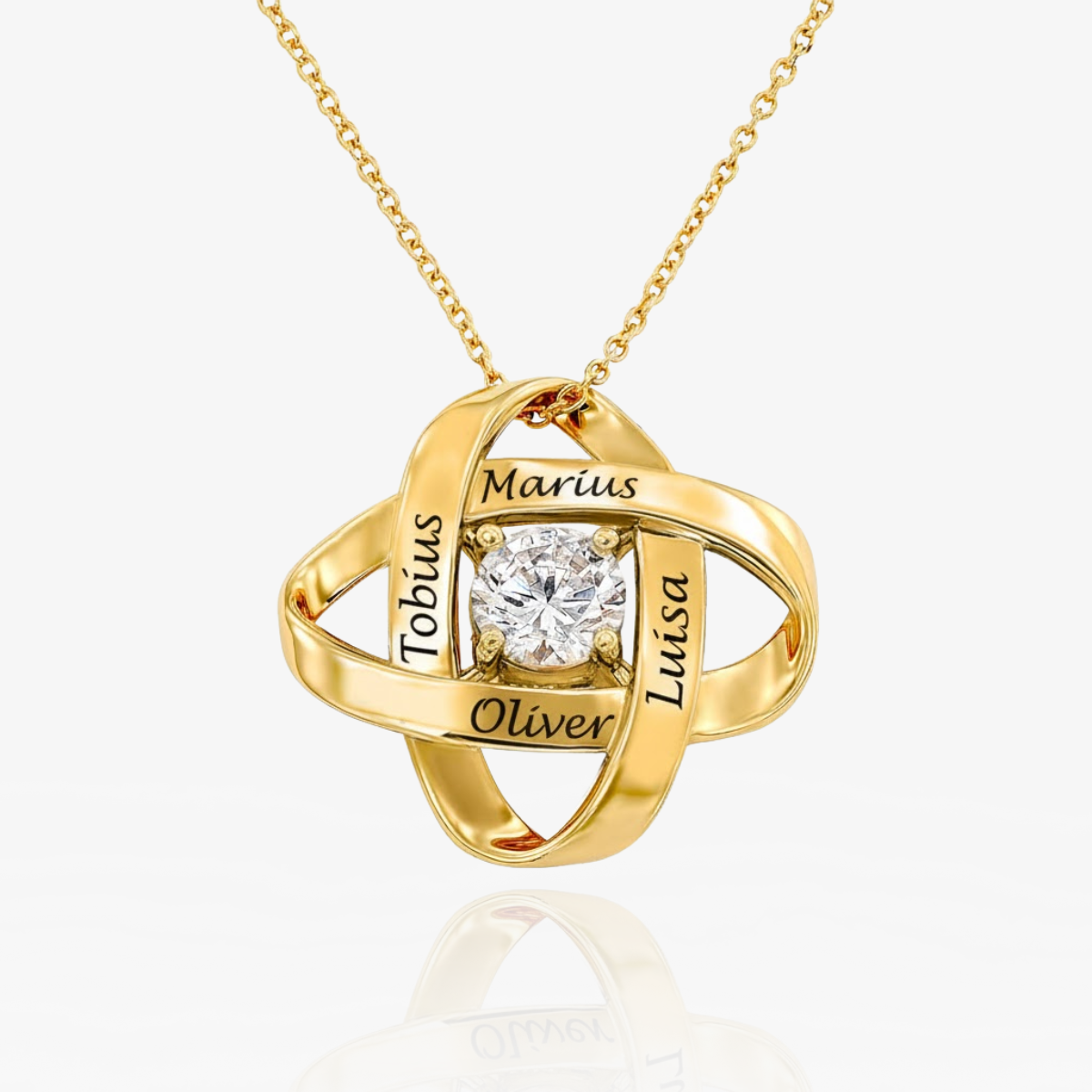 Unity Halskette mit Edelstein