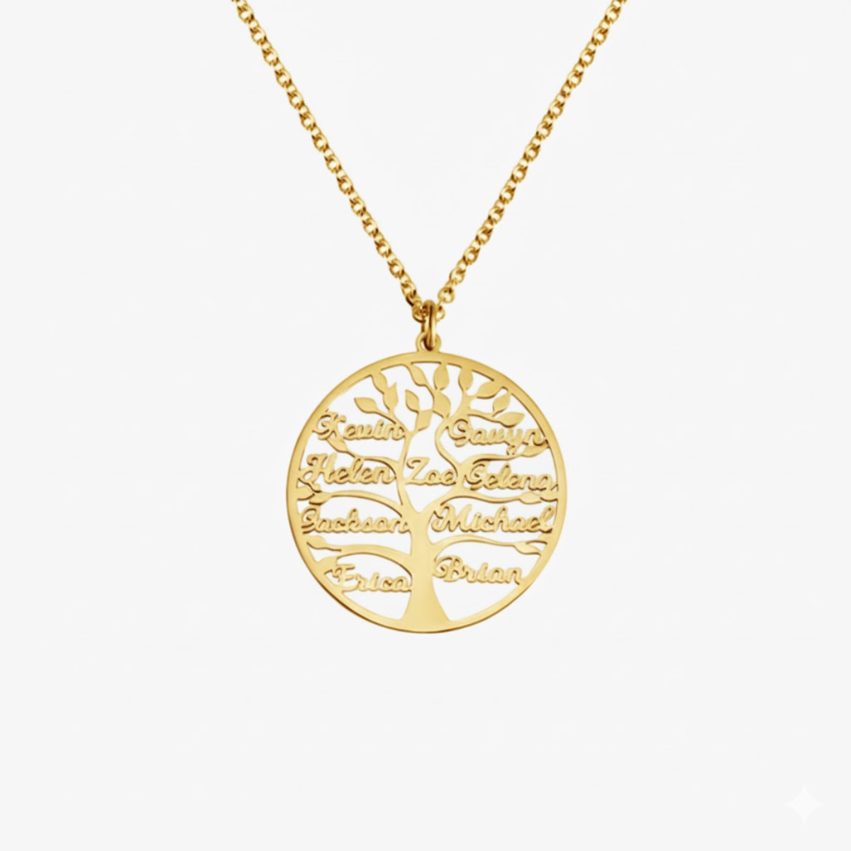 Heritage Familienbaum-Halskette