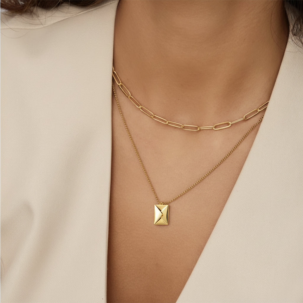 Love Letter Halskette - personalisierte Nachricht