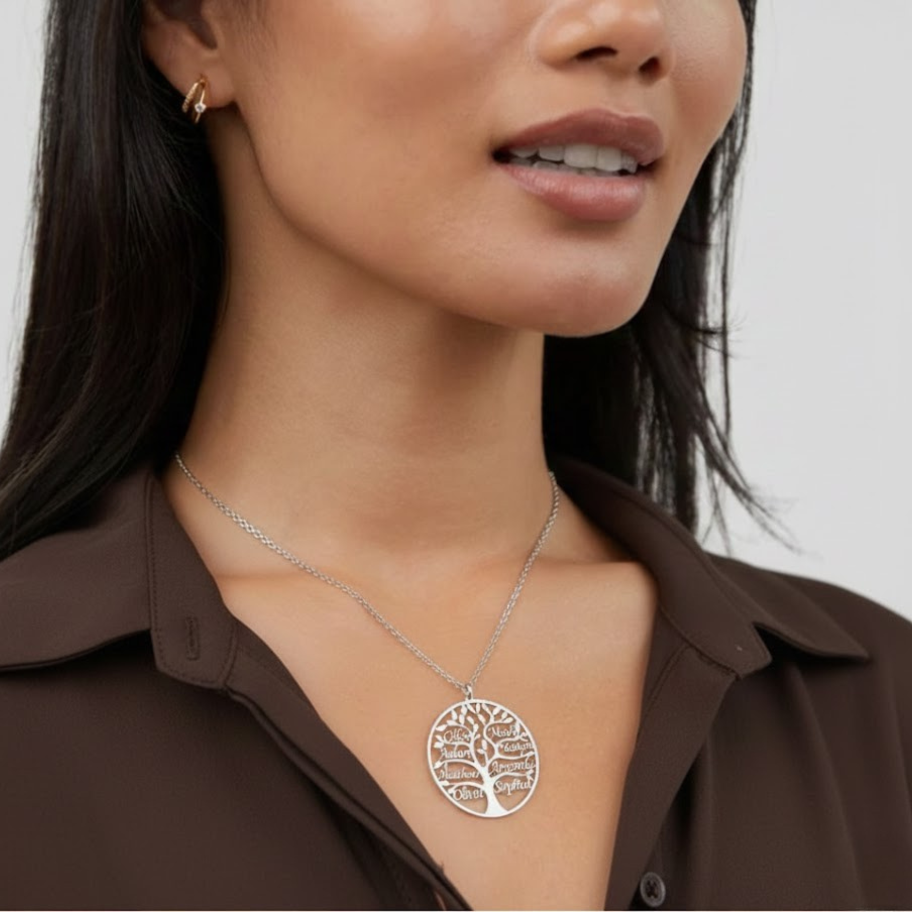 Heritage Familienbaum-Halskette