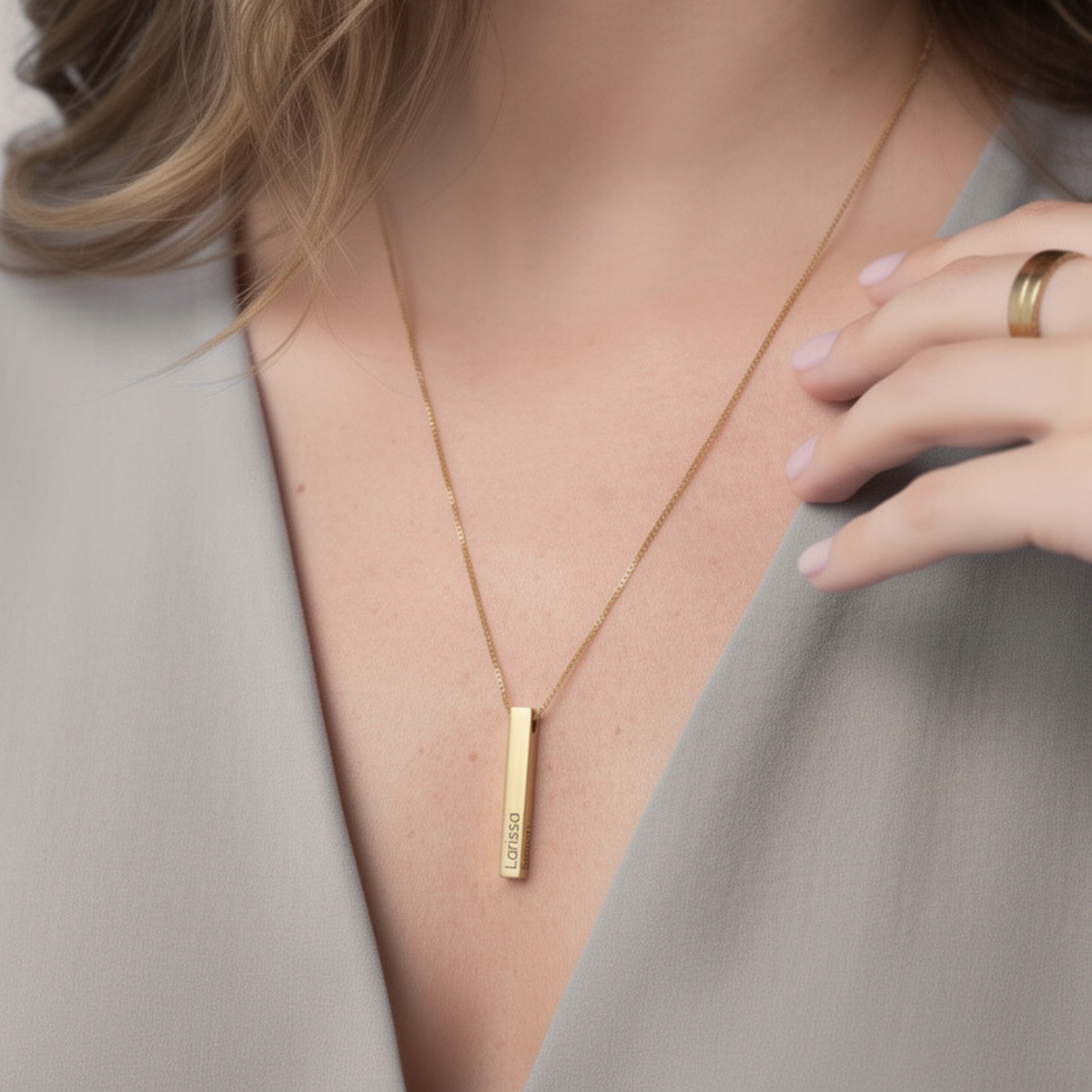 Totem Stab-Halskette