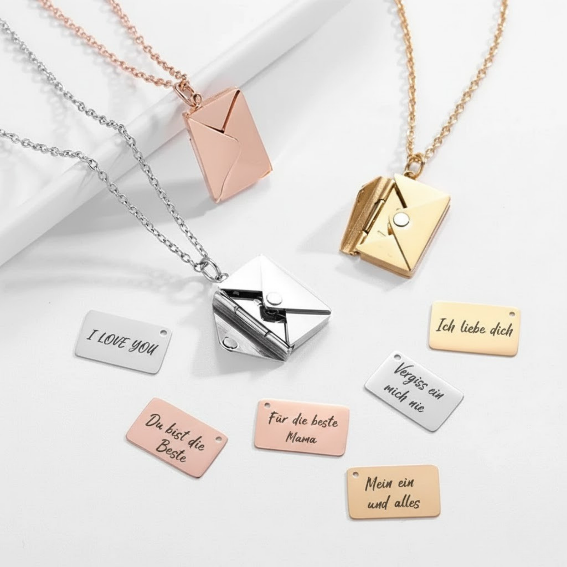 Love Letter Halskette - personalisierte Nachricht