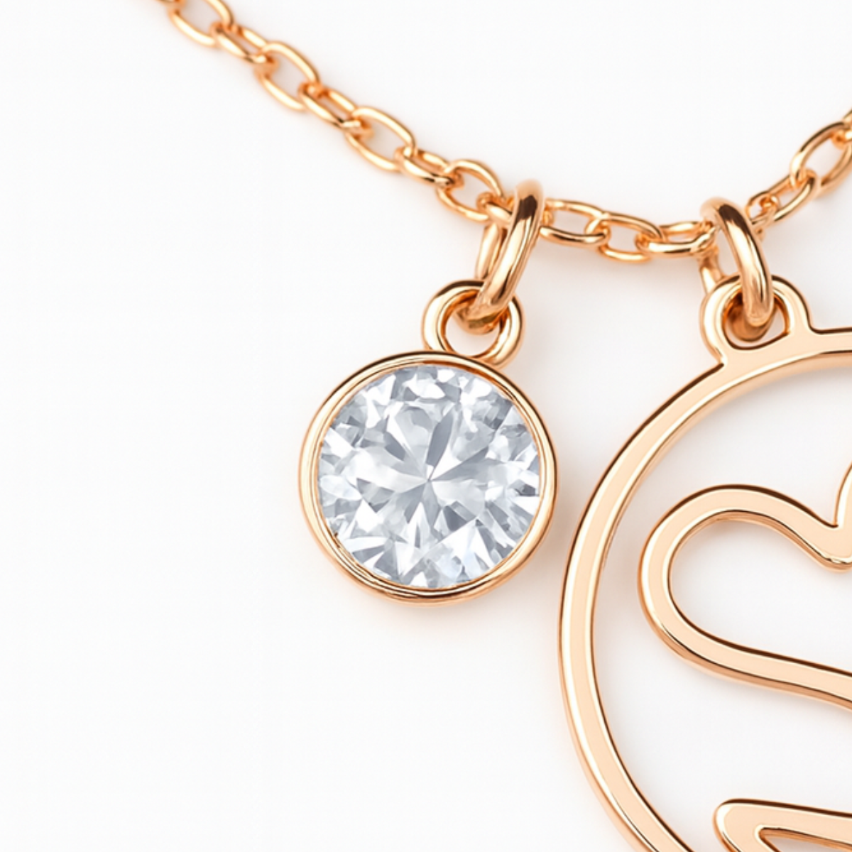 Geburtsstein Anhänger (Abnehmbar)