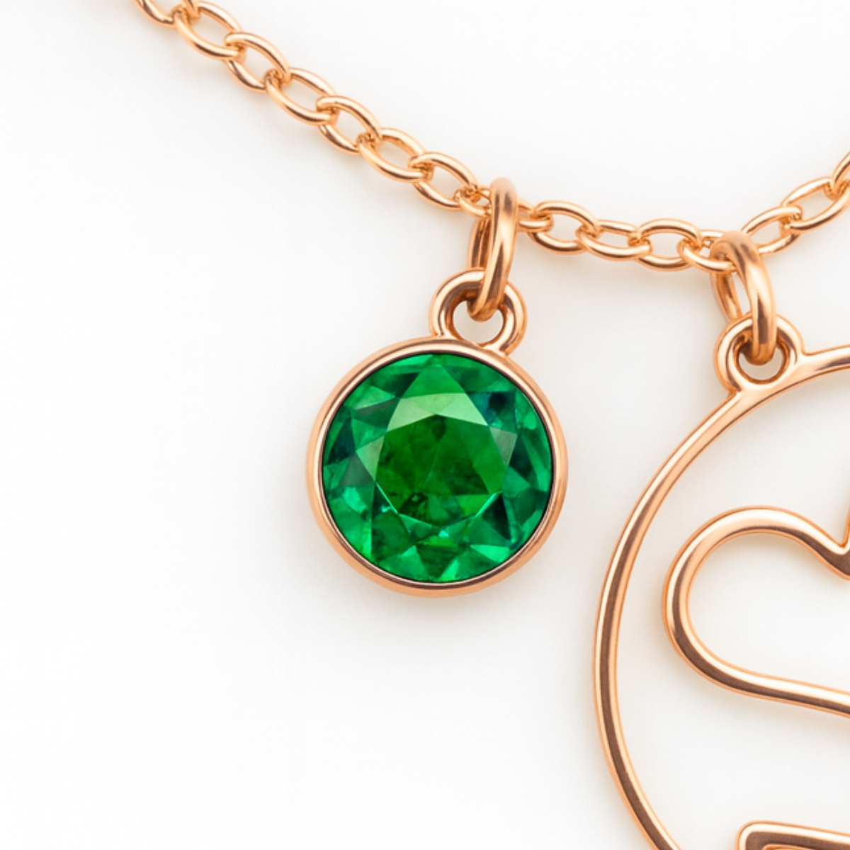 Geburtsstein Anhänger (Abnehmbar)