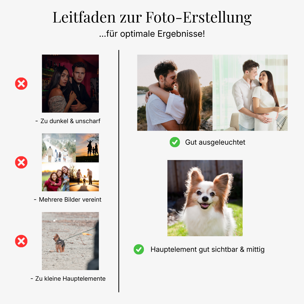 Personalisierte Herz Halskette mit Foto