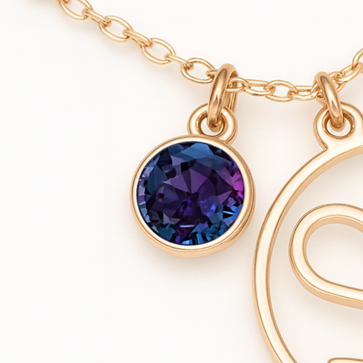 Geburtsstein Anhänger (Abnehmbar)