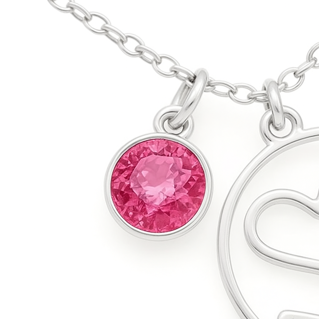 Geburtsstein Anhänger (Abnehmbar)