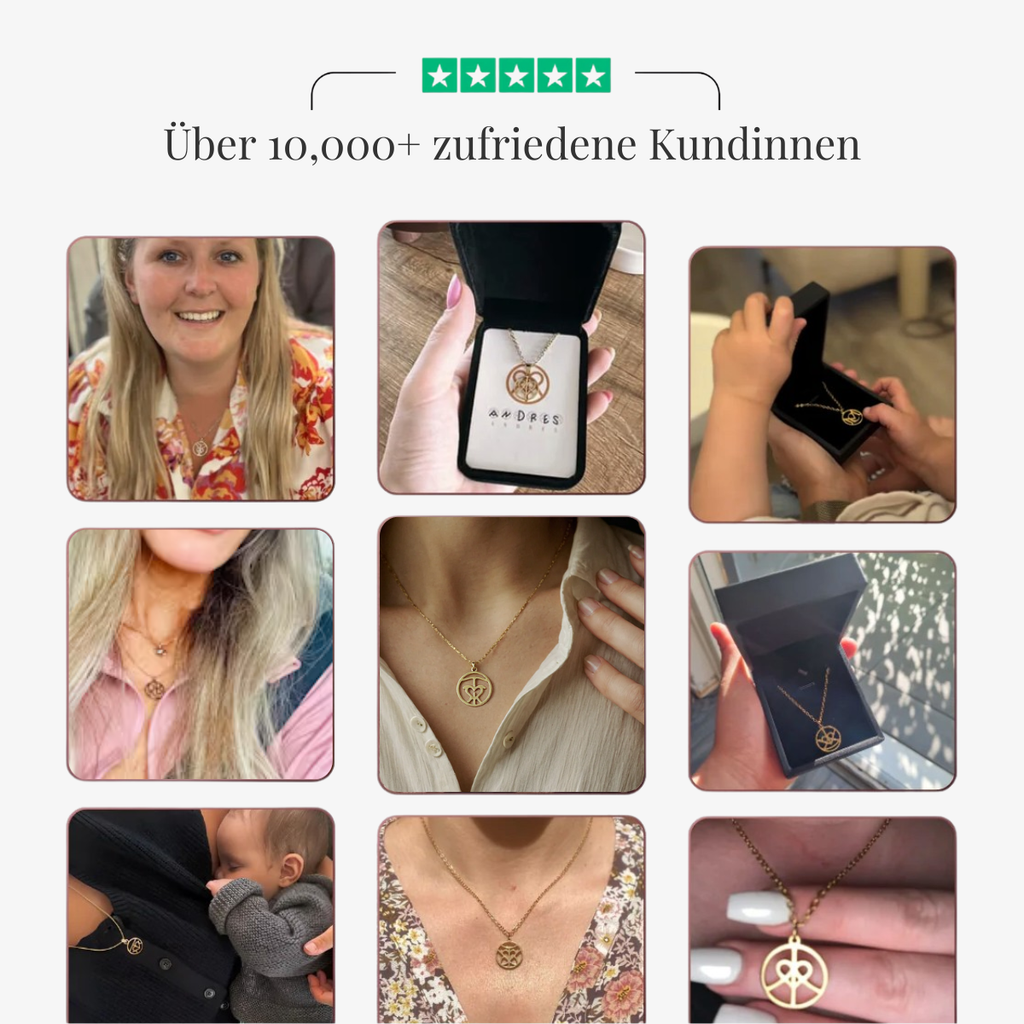 Personalisierbare Monogramm Namens-Kette