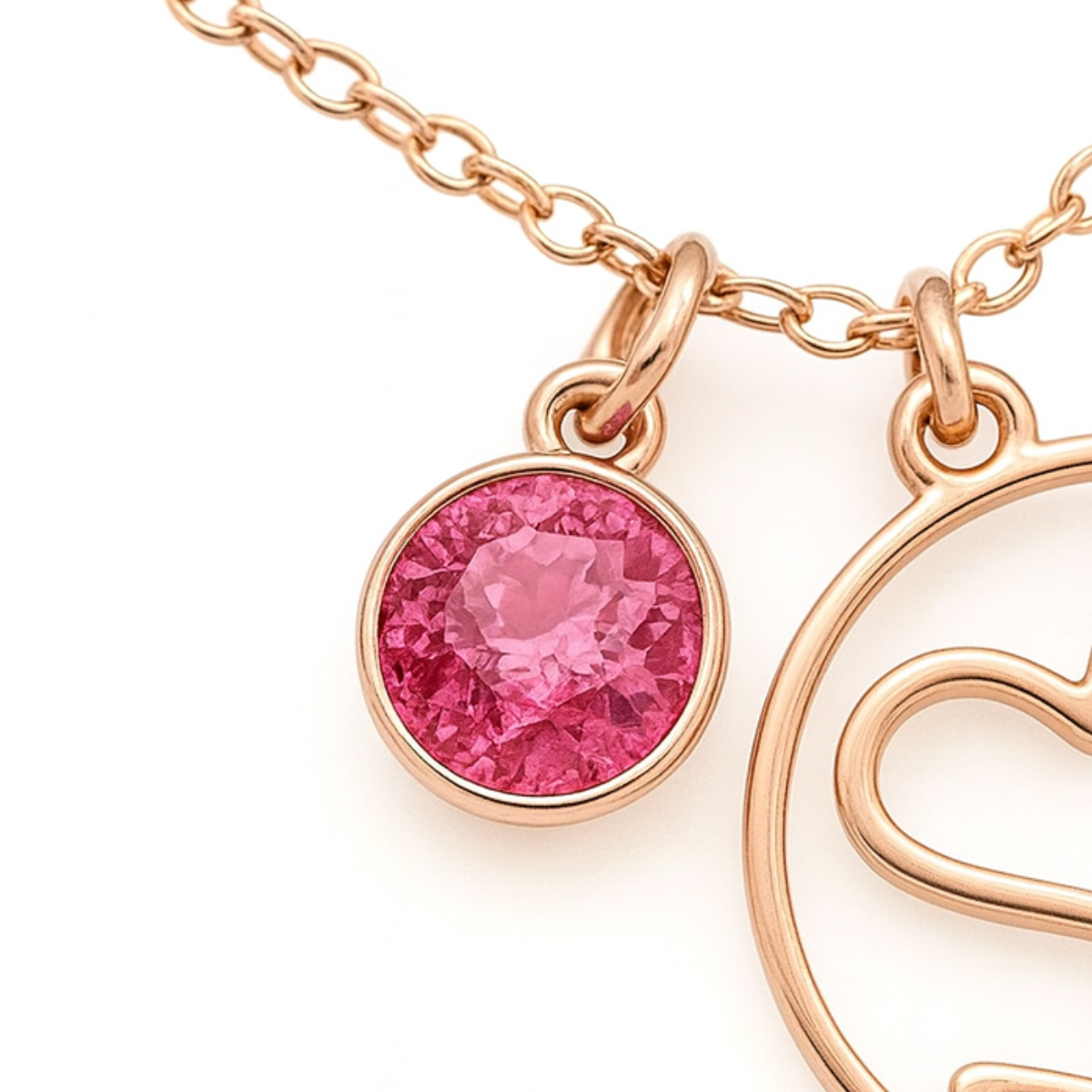 Geburtsstein Anhänger (Abnehmbar)