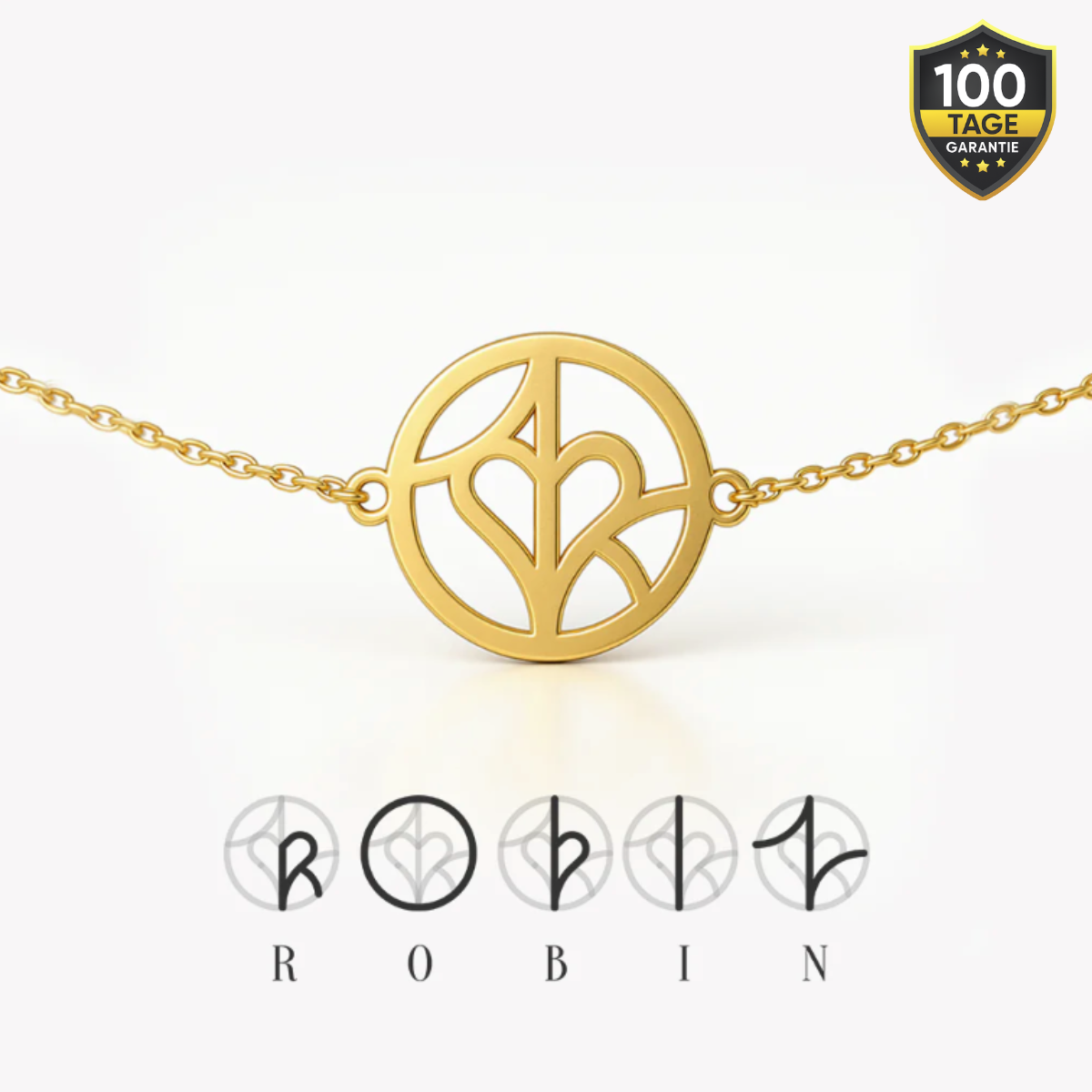 Personalisierbares Monogramm Namens-Armband