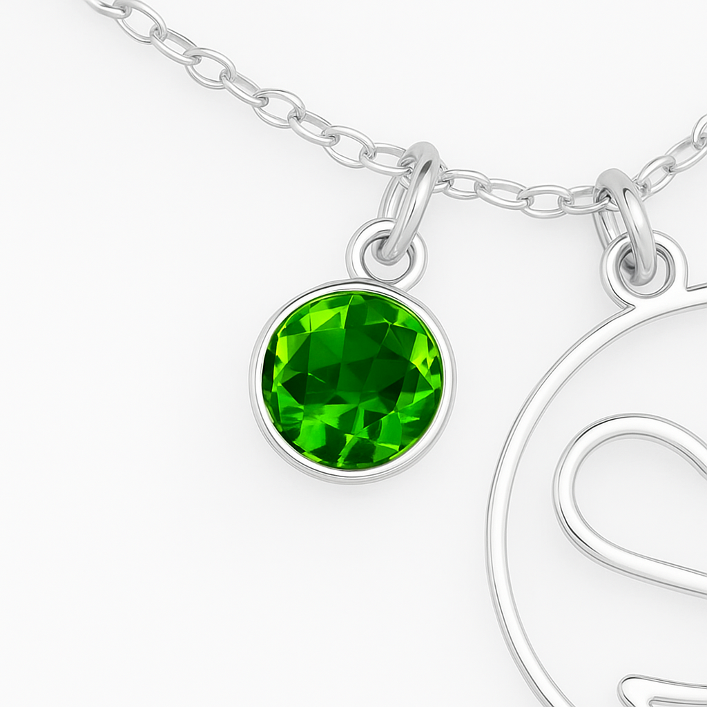 Geburtsstein Anhänger (Abnehmbar)