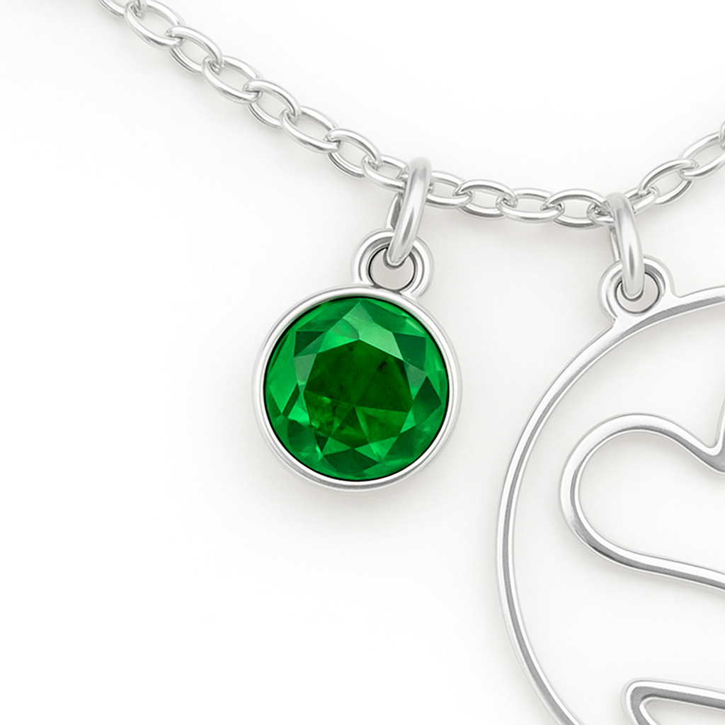 Geburtsstein Anhänger (Abnehmbar)